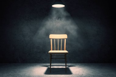 İç aydınlatmalı sandalye 