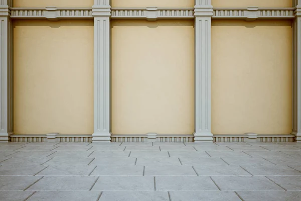 Moderner klassischer Innenraum mit Poster — Stockfoto