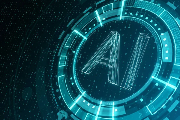 Creative AI background — Stock Photo, Image