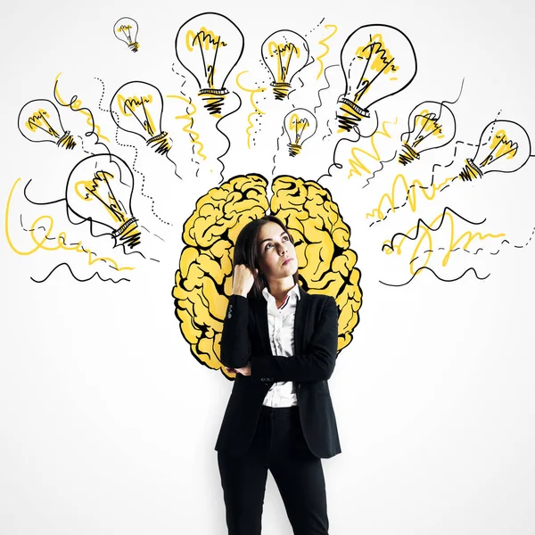 Brainstorm and innovation concept — Stock Photo, Image