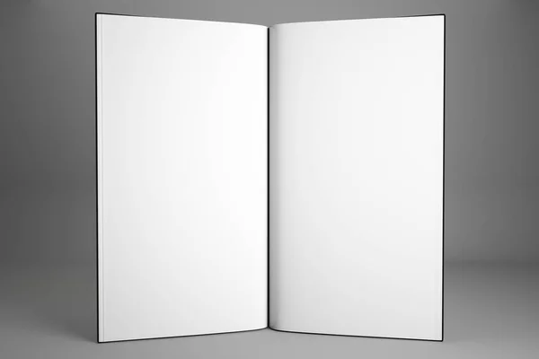 抽象的なオープンホワイトブック — ストック写真