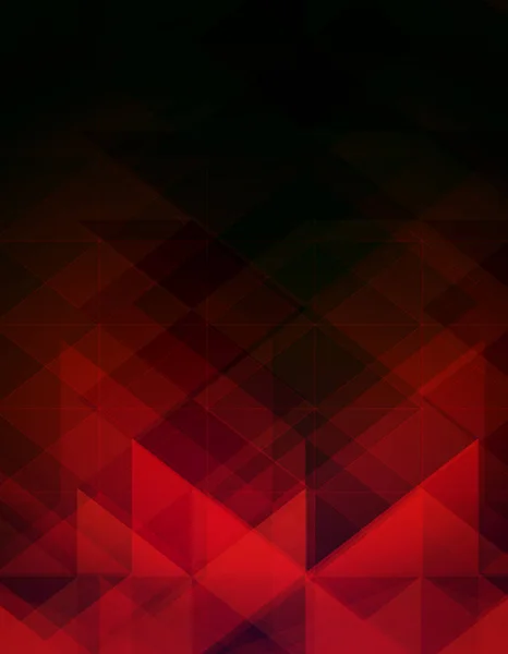 Abstrakter roter Kristallhintergrund — Stockfoto