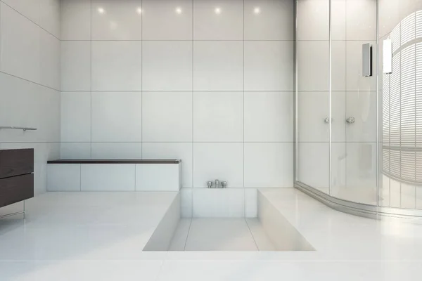 Modern bathroom interior — Stock Photo, Image