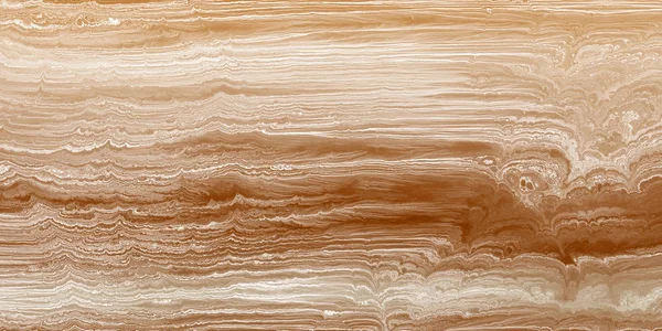 Matte Finish Wood Texture Image Horizontal Veins Shaded Brown Color — Stock Photo, Image