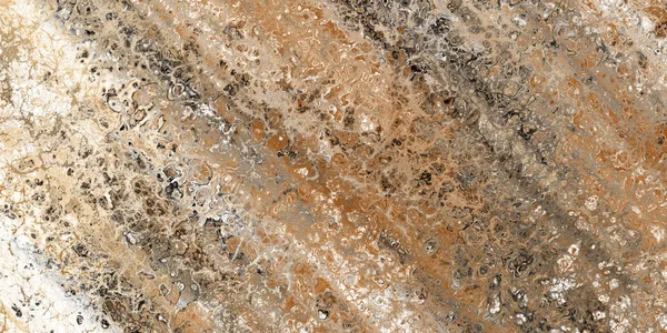 Rustic Finish Stone Texture Marble Design Cross Veins Light Brown — Stock Photo, Image