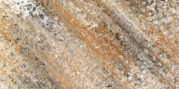 Rustic Finish Stone Texture Marble Design Cross Veins Light Brown — Stock Photo, Image