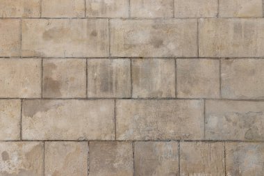 Gri eski taş tuğla fon doku arka plan