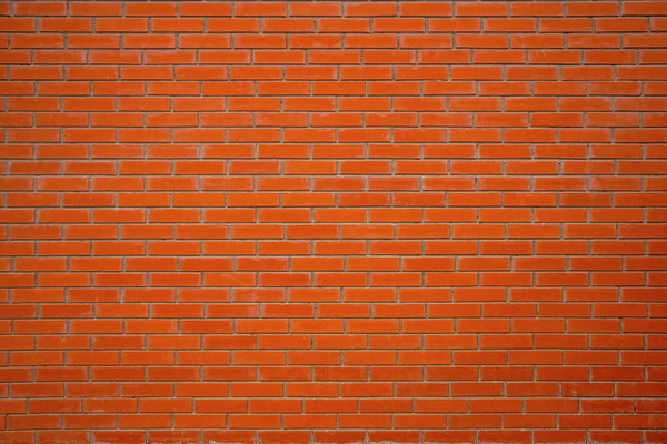 Rote Ziegelmauer. — Stockfoto