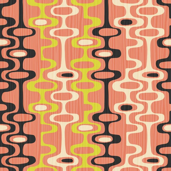 Seamless abstract midcentury modern pattern for backgrounds, fabric