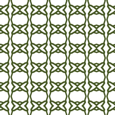 Kusursuz Vektör Deseni. Geometrik Süsleme Biçiminde Arkaplan DokusuName.