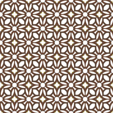 Dikişsiz geometrik süs vektör deseni. Soyut arka plan