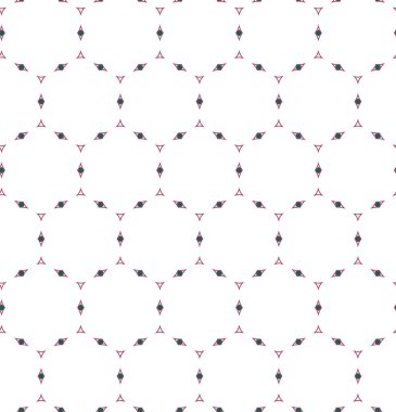 Kusursuz Vektör Deseni. Geometrik Süsleme Biçiminde Arkaplan DokusuName.