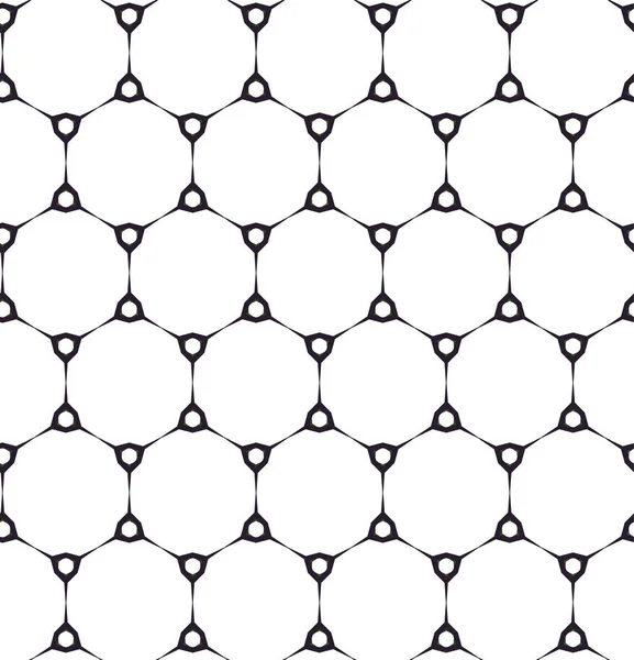 Seamless vector pattern. Background texture in geometric ornamental style. — Stock Vector