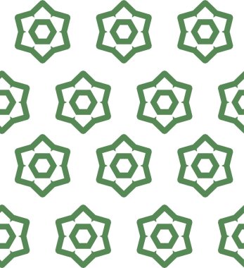 Geometrik süslemeli vektör deseni. Kusursuz tasarım dokusu.