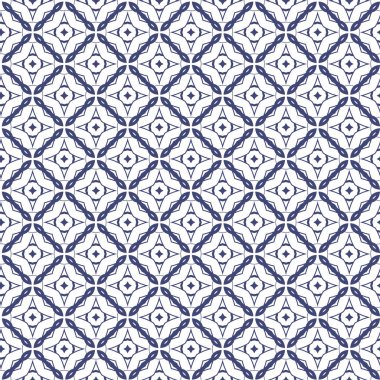 geometrik süsleme biçiminde kusursuz vektör deseni