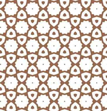 Dikişsiz geometrik süs vektör deseni. Soyut arka plan