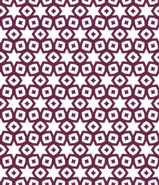 geometrik süsleme biçiminde kusursuz vektör deseni