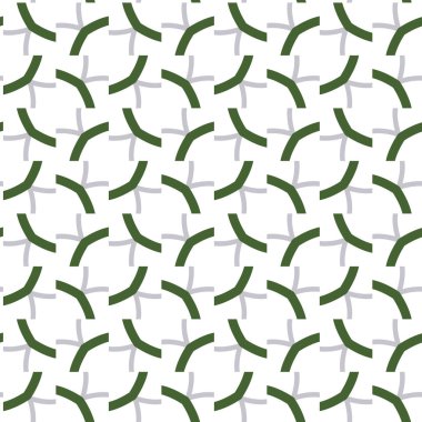 Dikişsiz geometrik süs vektör deseni. Soyut arka plan