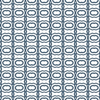 Geometrik süslemeli vektör deseni. Kusursuz tasarım dokusu.