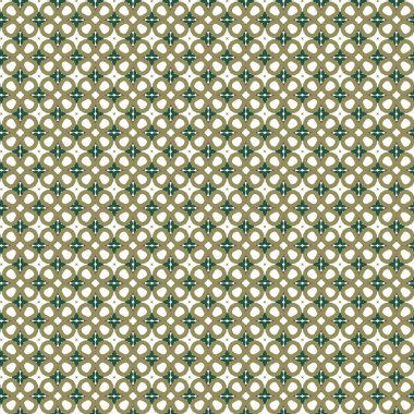 Kusursuz Vektör Deseni. Geometrik Süsleme Biçiminde Arkaplan DokusuName.