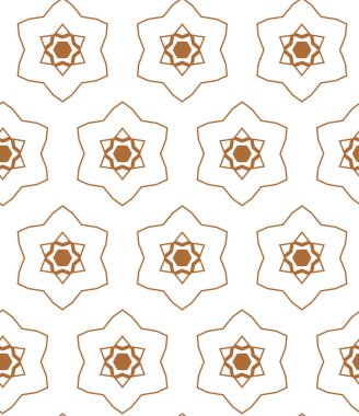 Kusursuz Vektör Deseni. Geometrik Süsleme Biçiminde Arkaplan DokusuName.