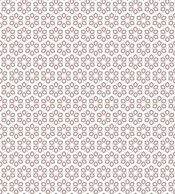 Geometrik süslemeli vektör deseni. Kusursuz tasarım dokusu.