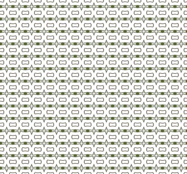 Dikişsiz geometrik süs vektör deseni. Soyut arka plan