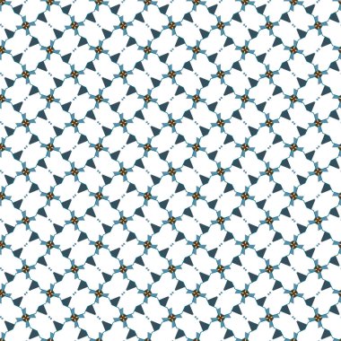 Geometrik süslemeli vektör deseni. Kusursuz tasarım dokusu.