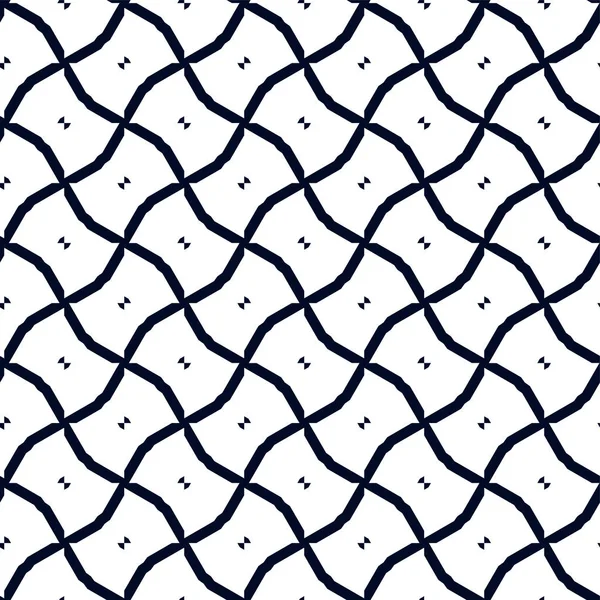 Patrón vectorial ornamental geométrico. Textura de diseño sin costuras. — Vector de stock