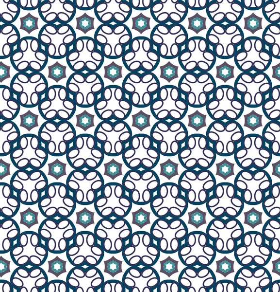 geometrik süsleme biçiminde kusursuz vektör deseni