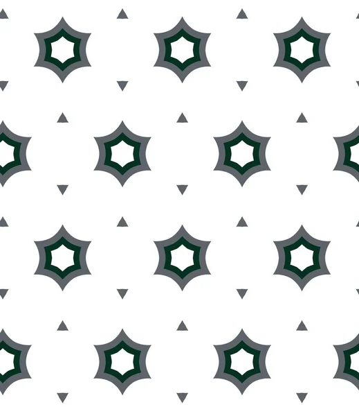 Nahtlose geometrische ornamentale Vektormuster. Abstrakter Hintergrund — Stockvektor