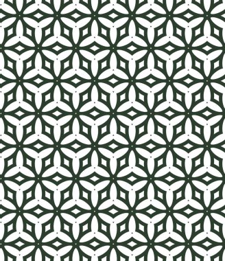 Kusursuz Vektör Deseni. Geometrik Süsleme Biçiminde Arkaplan DokusuName.