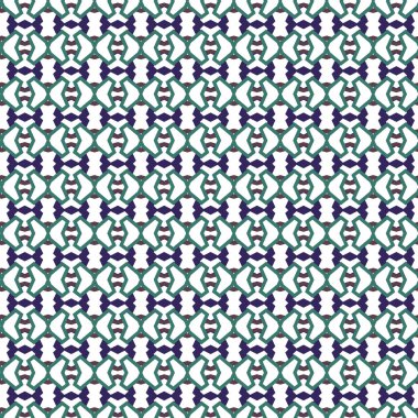 Geometrik süslemeli vektör deseni. Kusursuz tasarım dokusu.