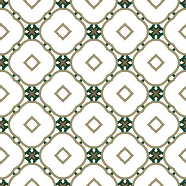 Kusursuz Vektör Deseni. Geometrik Süsleme Biçiminde Arkaplan DokusuName.