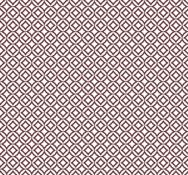 geometrik süsleme biçiminde kusursuz vektör deseni