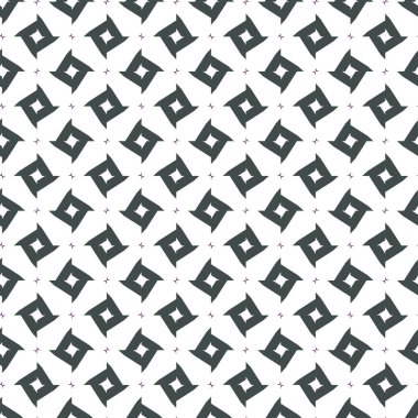 geometrik süsleme biçiminde kusursuz vektör deseni