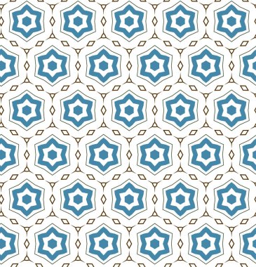 Kusursuz Vektör Deseni. Geometrik Süsleme Biçiminde Arkaplan DokusuName.
