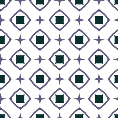 Dikişsiz geometrik süs vektör deseni. Soyut arka plan