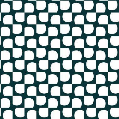 geometrik süsleme biçiminde kusursuz vektör deseni