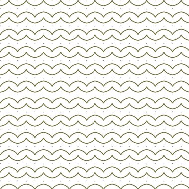 geometrik süsleme biçiminde kusursuz vektör deseni