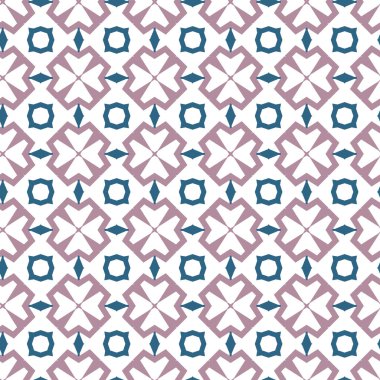 Dikişsiz geometrik süs vektör deseni. Soyut arka plan