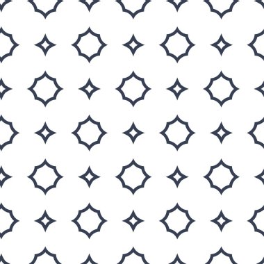 Dikişsiz geometrik süs vektör deseni. Soyut arka plan