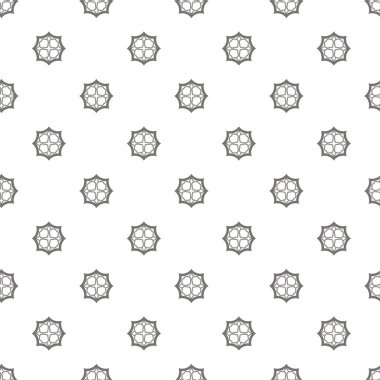 geometrik süsleme biçiminde kusursuz vektör deseni