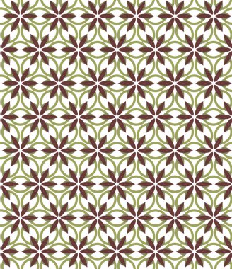 Dikişsiz geometrik süs vektör deseni. Soyut arka plan