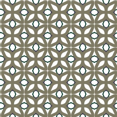 Dikişsiz geometrik süs vektör deseni. Soyut arka plan