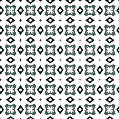 Kusursuz Vektör Deseni. Geometrik Süsleme Biçiminde Arkaplan DokusuName.