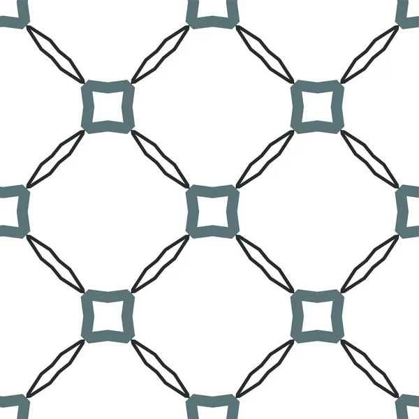 Geometrisches ornamentales Vektormuster. Nahtlose Design-Textur. — Stockvektor