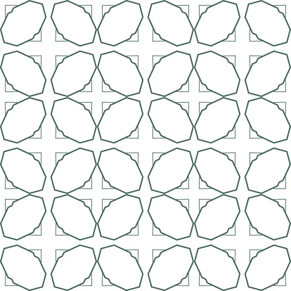 Nahtloses Vektormuster im geometrischen ornamentalen Stil — Stockvektor