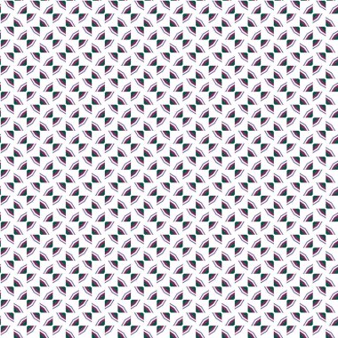 geometrik süsleme biçiminde kusursuz vektör deseni