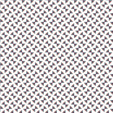 geometrik süsleme biçiminde kusursuz vektör deseni